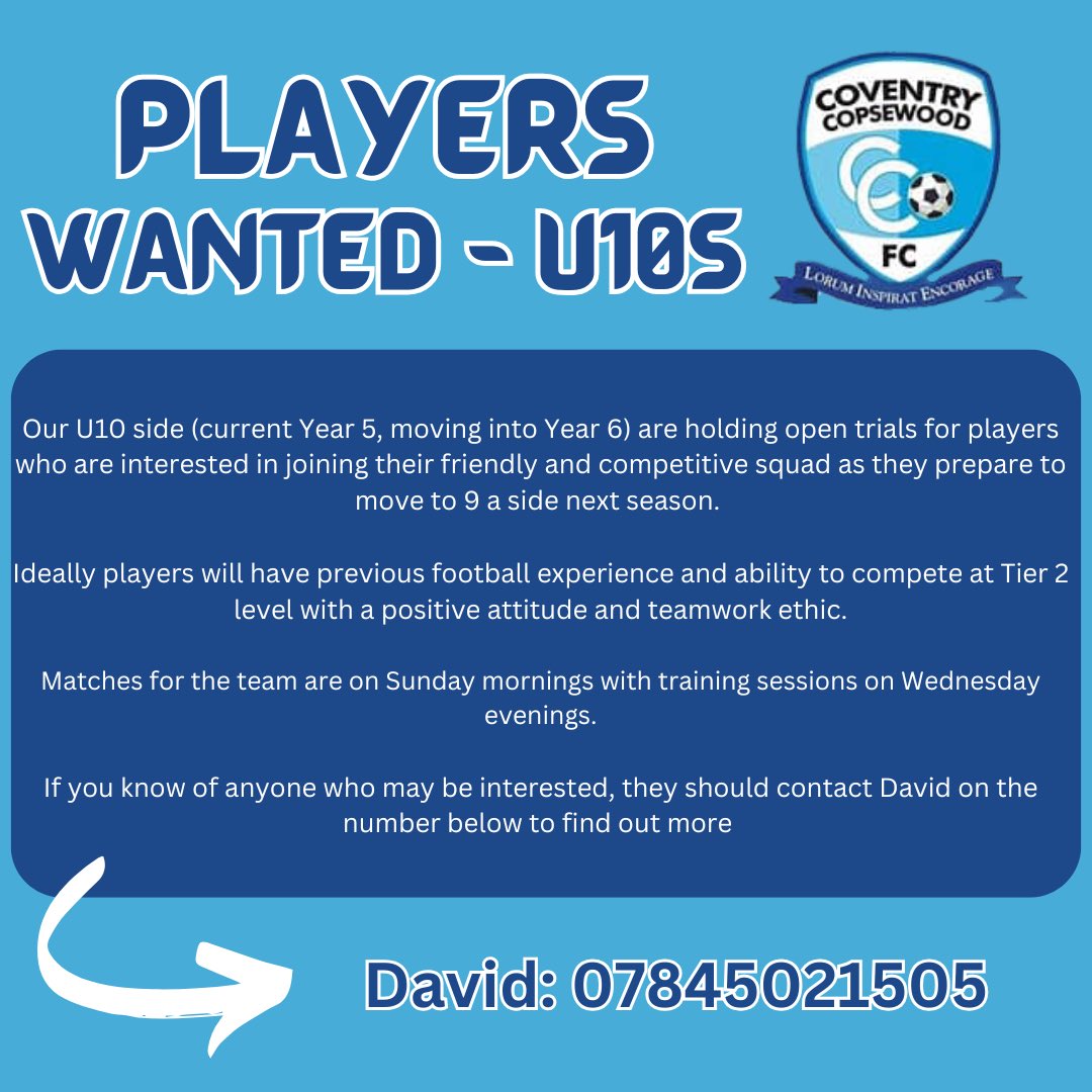 copsewoodFC tweet picture