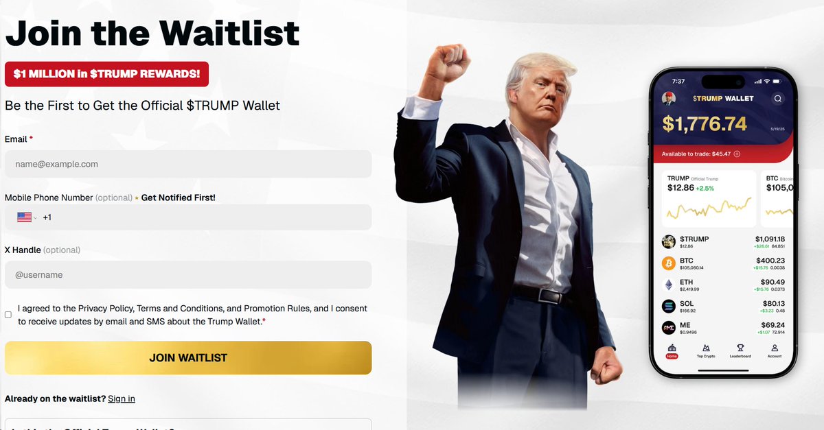 我的域名邮箱。。能收到trumpwallet的验证码。。
怎么办，当然是撸死他！！
trumpwallet.com/?ref=YuEFSgCEV…
