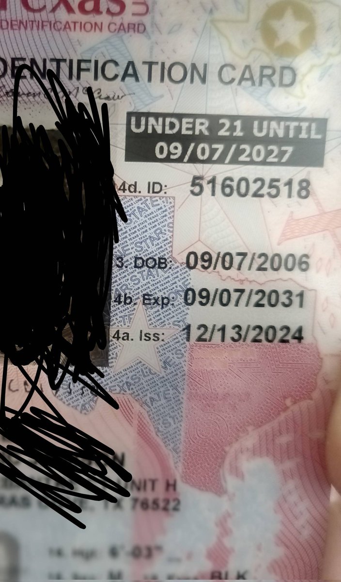 For the record, in case you missed it in the reply to volt;

Here is Shad's State ID, personal information blacked out for safety.

Shad has no plans of coming back to Twitter. You guys have dogpiled them so hard that they hate it here now.

I hope you understand now.