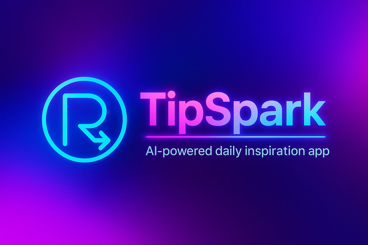 ReactiveTech's tweet image. Une appli web IA qui booste votre quotidien avec des citations inspirantes et des conseils personnalisés, en un seul clic.
🌟 Conçue et déployée en 1h avec Firebase Studio.
👉 Découvrez-la ici : tipspark.fr
#TipSpark #FirebaseStudio #Nextjs #WebDesign2025 #IA