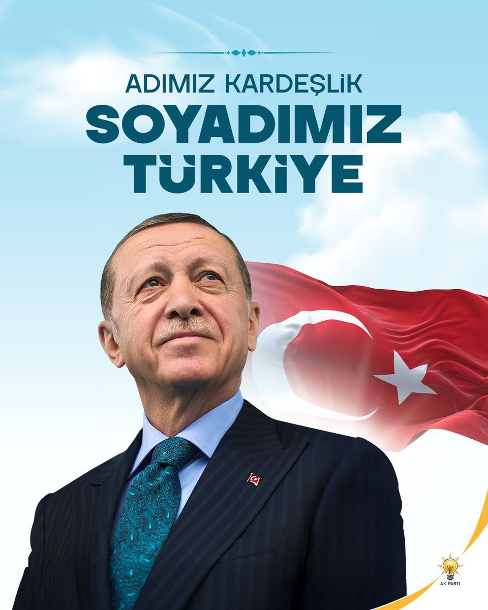 DUYGU YURDAŞAN (@duyguyurdasan) on Twitter photo “Bizim davamız birlik, beraberlik, kardeşlik davasıdır. Bizim Kızılelma'mız büyük ve güçlü Türkiye'dir.” 🇹🇷 <a href="/RTErdogan/">Recep Tayyip Erdoğan</a>
#AdımızKardeşlikSoyadımızTürkiye 🇹🇷 “Bizim davamız birlik, beraberlik, kardeşlik davasıdır. Bizim Kızılelma'mız büyük ve güçlü Türkiye'dir.” 🇹🇷 <a href="/RTErdogan/">Recep Tayyip Erdoğan</a>
#AdımızKardeşlikSoyadımızTürkiye 🇹🇷