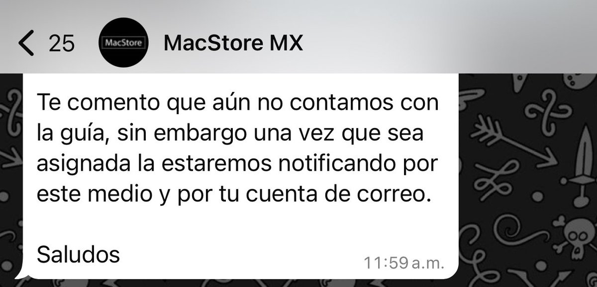 HeyUwUr's tweet photo. @aguila1327 @MacStoreMx Eso lo están haciendo a propósito para no respetar la bonificación de @hotsalemex a mi no me respetaron la compra a meses y el pago me lo aplicaron de contado, tampoco me respetaron el descuento pagando de contado, hoy se cumple una semana y no me han enviado nada https://t.co/BKbD3HMW8d