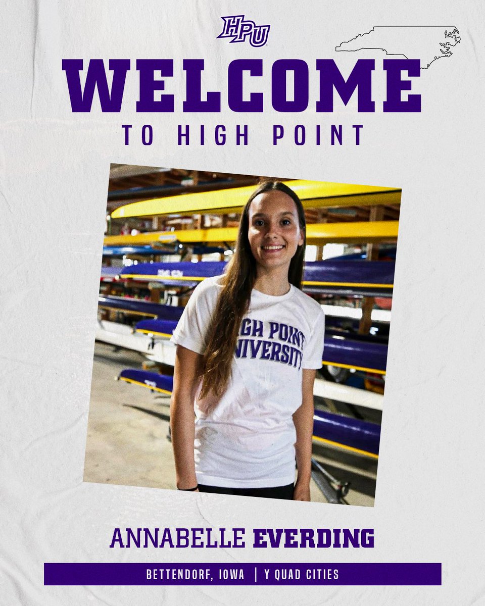 HPU_Rowing's tweet image. 𝗦𝗶𝗴𝗻𝗲𝗱 ✍️
𝗢𝗻 𝘁𝗵𝗲 𝗽𝗿𝗼𝘄𝗹 𝗳𝗼𝗿 𝗺𝗼𝗿𝗲 🐾
“I chose High Point because of its academic excellence.”
#GoHPU x #BUILD