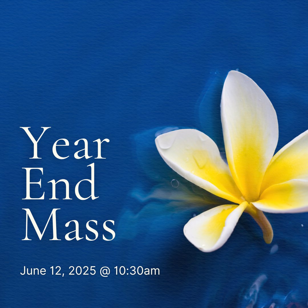 Join us for our Year-End Mass &amp; Grade 8 Blessing on June 12 at 10:30am at Our Lady of the Airways. All are welcome as we celebrate another wonderful year. ⛪ #DPCDSB #CatholicEducation