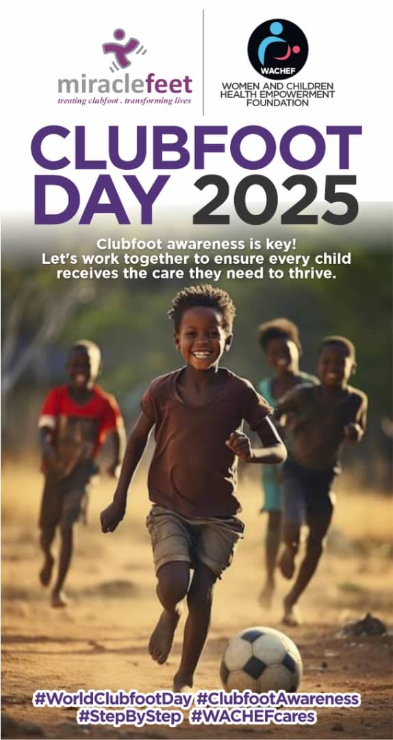 Did you know? Clubfoot affects 1 in every 1,000 newborns globally—but with early diagnosis and treatment, children can grow up walking, running, and playing just like their peers.
Let’s raise awareness and ensure no child is left behind.