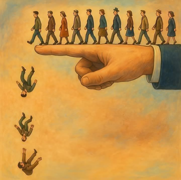 اگر تمہیں معلوم نہیں کہ ہجوم کہاں جا رہا ہے، تو اُس کی پیروی مت کرو۔