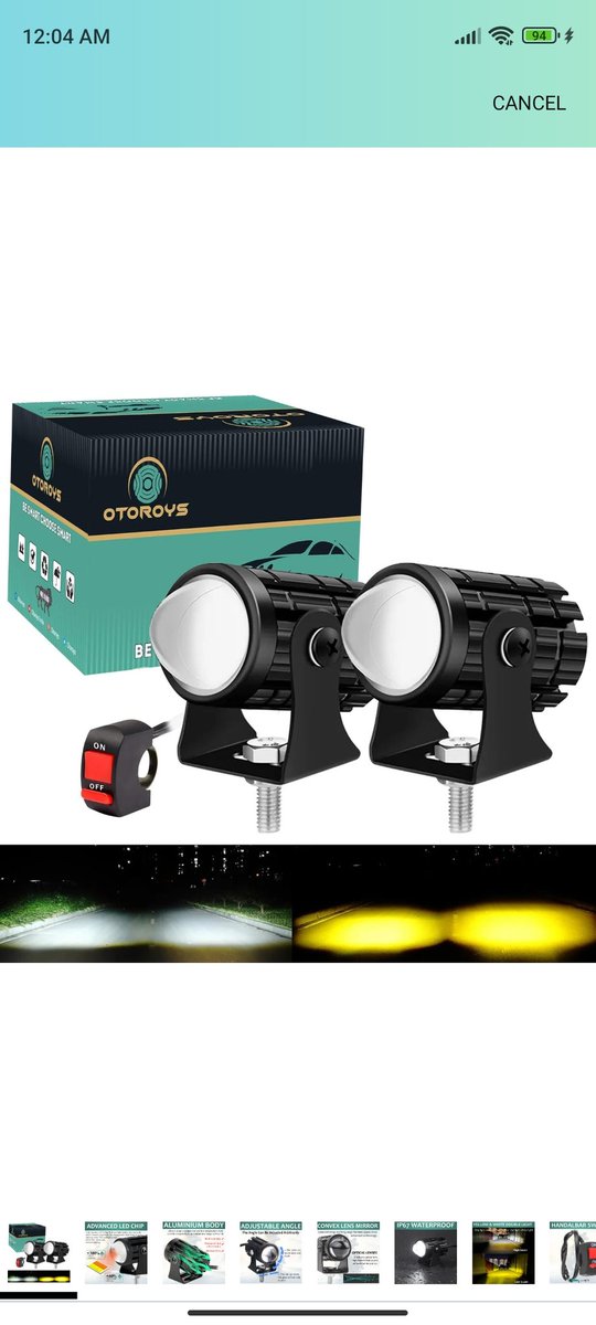 atyourservize98's tweet photo. Light Up Your Ride Like Never Before! 💡🏍️ 
65% OFF!
Only ₹350 
(M.R.P. ₹999)
 – Don’t miss this unbeatable deal! 🛒 Get it now for just ₹350! 
👉 Grab yours now on Amazon: https://t.co/Apsu6XDSwD 
#MotorcycleAccessories #LEDLights #OTOROYS #BikeMods #RideBright #AmazonDeals https://t.co/lBBaKWFuYV