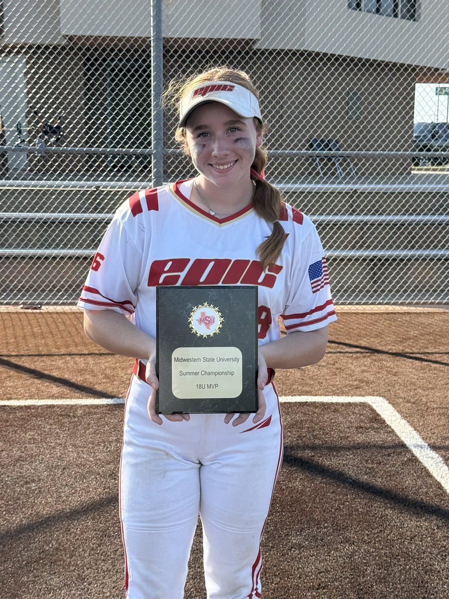 Epic National NTX 18U Smith-Lewis (@epicnationalntx) on Twitter photo Congrats to <a href="/AdysonFincanon/">Adyson “Red” Fincanon</a> for earning MVP status at the MSU Summer challenge! She was seeing the ball all weekend, and we couldn’t be more proud! Keep grinding kid, we still got work to do!
<a href="/AdysonFincanon/">Adyson “Red” Fincanon</a> .750 AVG, 12 Hits, 6 2B, 1HR, 7RBI
#DES <a href="/EpicFastpitchO/">EpicFastpitch.org</a> <a href="/ExtraInningSB/">EXTRA INNING SOFTBALL</a> Congrats to <a href="/AdysonFincanon/">Adyson “Red” Fincanon</a> for earning MVP status at the MSU Summer challenge! She was seeing the ball all weekend, and we couldn’t be more proud! Keep grinding kid, we still got work to do!
<a href="/AdysonFincanon/">Adyson “Red” Fincanon</a> .750 AVG, 12 Hits, 6 2B, 1HR, 7RBI
#DES <a href="/EpicFastpitchO/">EpicFastpitch.org</a> <a href="/ExtraInningSB/">EXTRA INNING SOFTBALL</a>
