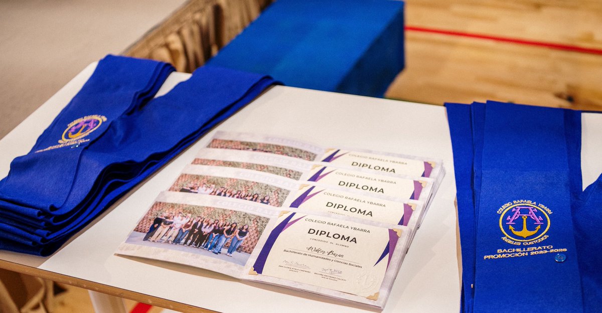 Bachillerato: hace pocos días celebramos la graduación de nuestros alumnos de Bachillerato. Estos días se enfrentan a las pruebas de acceso a la universidad. Suerte chicos 🍀!! #colegiorafaelaybarra #colegioconcertadomadrid