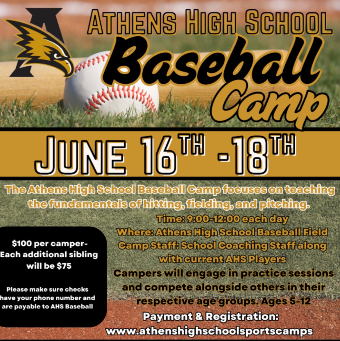 AHSBASEBALL_1's tweet image. Friendly reminder to get signed up!