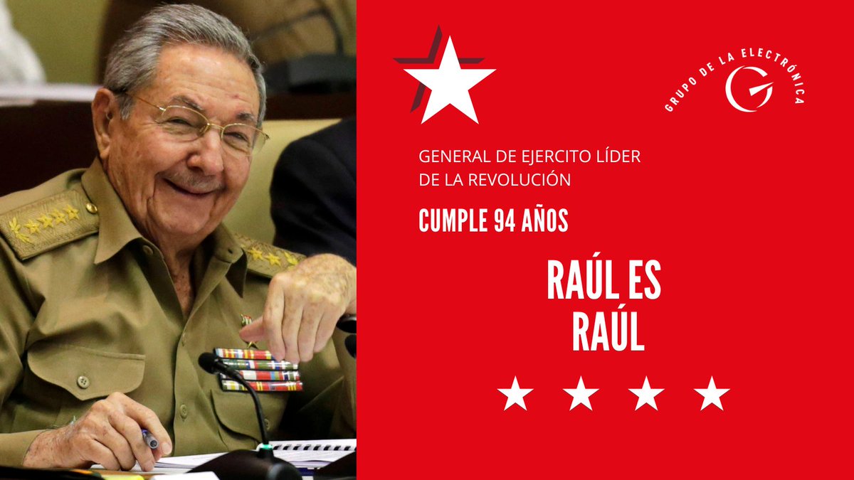Ing. Lázarojim Campos Martínez (@lazarojimc) on Twitter photo Su sigue siendo faro de todos los revolucionarios comprometidos. Su guía nos inspira a seguir adelante, a enfrentar los desafíos actuales con valentía y determinación. #RaulEsRaul
<a href="/AsambleaCuba/">Asamblea Nacional Cuba</a> <a href="/MindusIndustria/">Ministerio de Industrias de Cuba</a> <a href="/EloylvarezMart1/">Eloy Álvarez Martínez</a> <a href="/PresidenciaCuba/">Presidencia Cuba 🇨🇺</a> Su sigue siendo faro de todos los revolucionarios comprometidos. Su guía nos inspira a seguir adelante, a enfrentar los desafíos actuales con valentía y determinación. #RaulEsRaul
<a href="/AsambleaCuba/">Asamblea Nacional Cuba</a> <a href="/MindusIndustria/">Ministerio de Industrias de Cuba</a> <a href="/EloylvarezMart1/">Eloy Álvarez Martínez</a> <a href="/PresidenciaCuba/">Presidencia Cuba 🇨🇺</a>