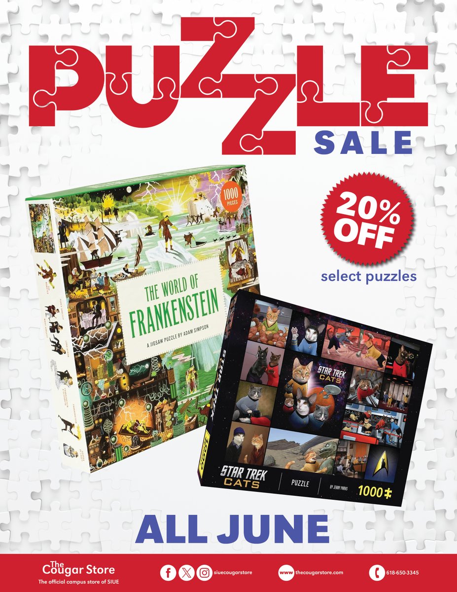 When it's too hot and humid outside, it's puzzle time inside. 🧩