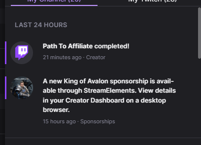YAY i made it to ...affiliate again? 👍