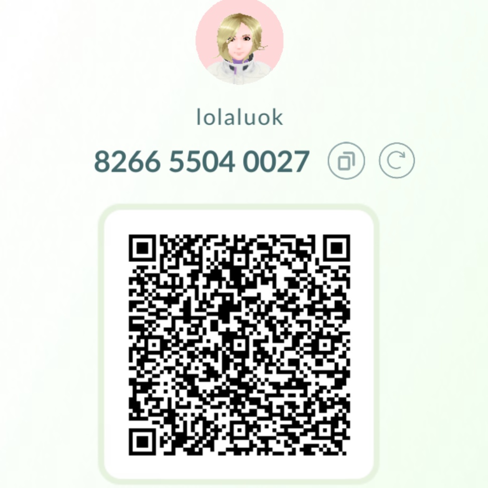 Mililuok's tweet photo. @PokemonGoAppLA 2281 0537 3164 https://t.co/fCPuZVLmbv