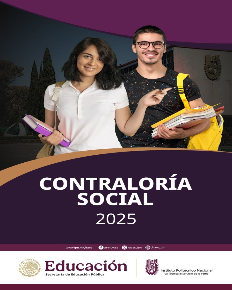 Alumnos beneficiarios en algún programa de beca, se les invita a la plática de Contraloría Social el día 4 de junio a las 14:00 horas en la sala de usos múltiples.