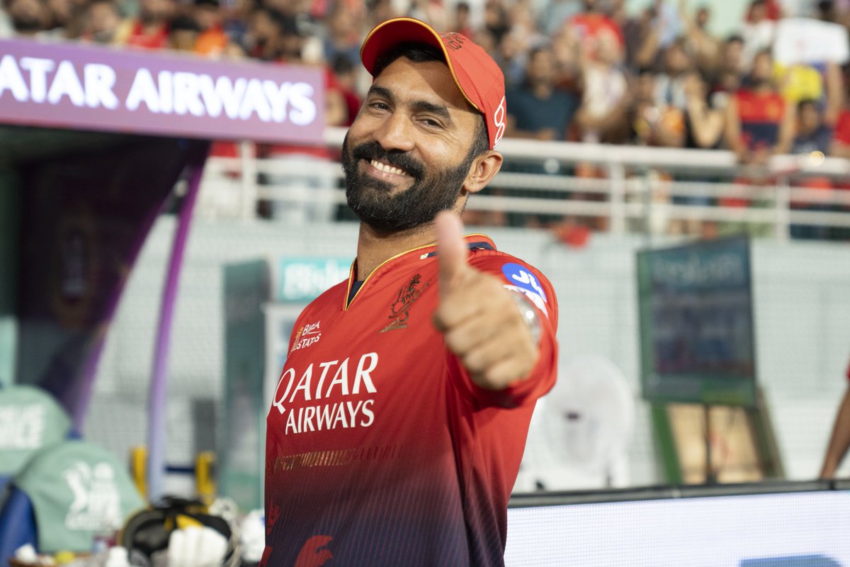 TNCACricket's tweet image. No surprises here — DK had it all figured out. ♥️🏆
#DineshKarthik #IPL2025 #TNCA #TNcricket #TamilNaduCricket