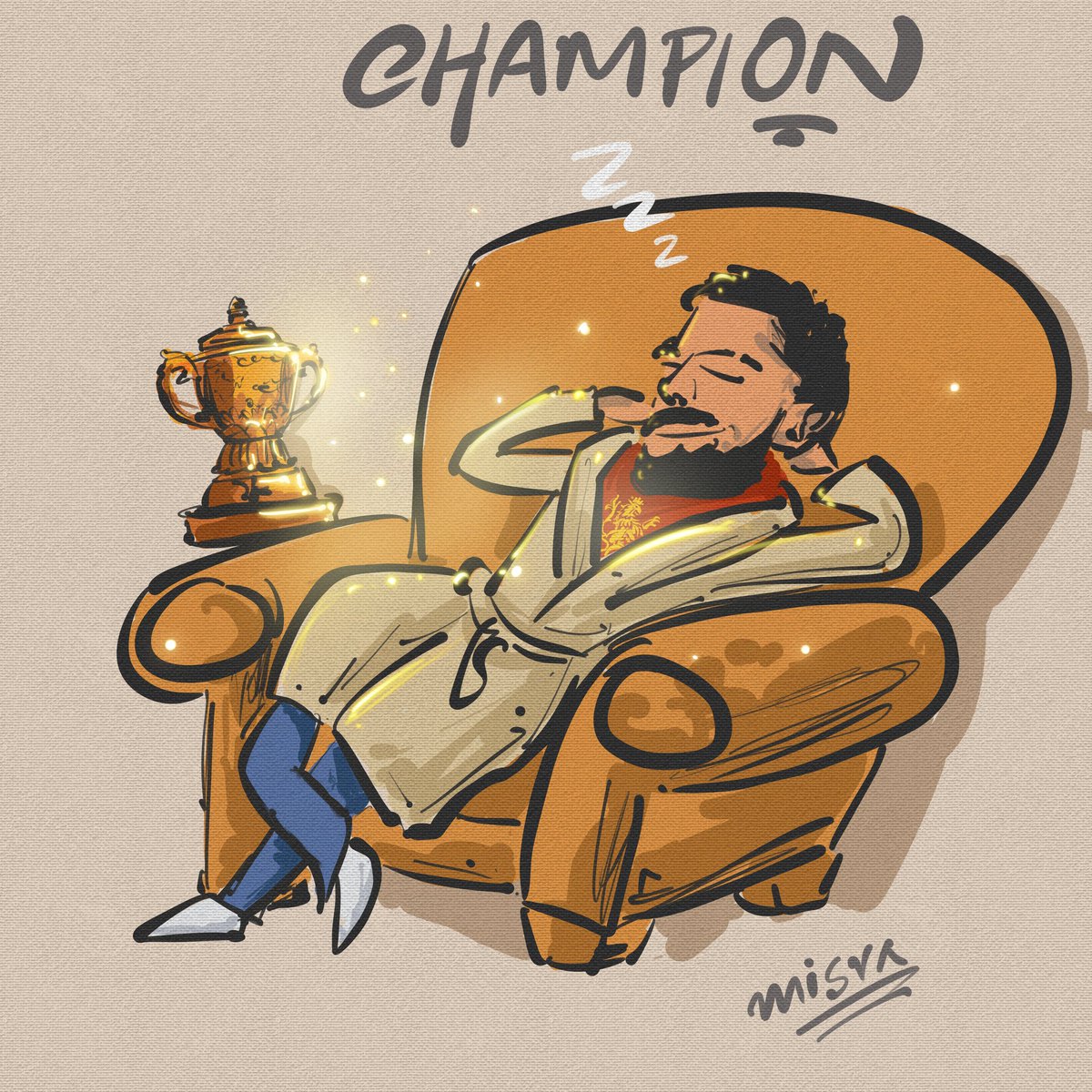 Misra (@misra_artistics) on Twitter photo 18 years...
Now it's time to sleep well <a href="/imVkohli/">Virat Kohli</a> ❤️
Champion
<a href="/RCBTweets/">Royal Challengers Bengaluru</a>
<a href="/IPL/">IndianPremierLeague</a>
#IPL2025Final
#IPLFinal 18 years...
Now it's time to sleep well <a href="/imVkohli/">Virat Kohli</a> ❤️
Champion
<a href="/RCBTweets/">Royal Challengers Bengaluru</a>
<a href="/IPL/">IndianPremierLeague</a>
#IPL2025Final
#IPLFinal