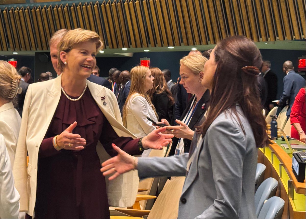 Denmark in UN NY๐ฉ๐ฐ (@denmark_un) on Twitter photo Congratulations to the five newly elected incoming members of the UN Security Council 2026-27๐บ๐ณ
๐ง๐ญ Bahrain
๐จ๐ด Colombia
๐จ๐ฉ The Democratic Republic of the Congo
๐ฑ๐ป Latvia
๐ฑ๐ท Liberia
As a member of #UNSC 2025-26, Denmark ๐ฉ๐ฐ looks forward to our close cooperation next year. Congratulations to the five newly elected incoming members of the UN Security Council 2026-27๐บ๐ณ
๐ง๐ญ Bahrain
๐จ๐ด Colombia
๐จ๐ฉ The Democratic Republic of the Congo
๐ฑ๐ป Latvia
๐ฑ๐ท Liberia
As a member of #UNSC 2025-26, Denmark ๐ฉ๐ฐ looks forward to our close cooperation next year.