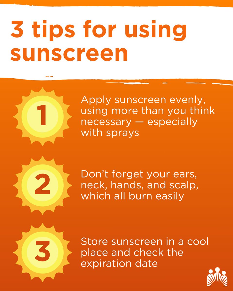 ☀️Stay sun safe and skin-healthy with sunscreen! Check out our dermatologist-approved tips to protect yourself while having fun in the sun: k-p.li/44ajSZ2 #SkinCancerAwareness