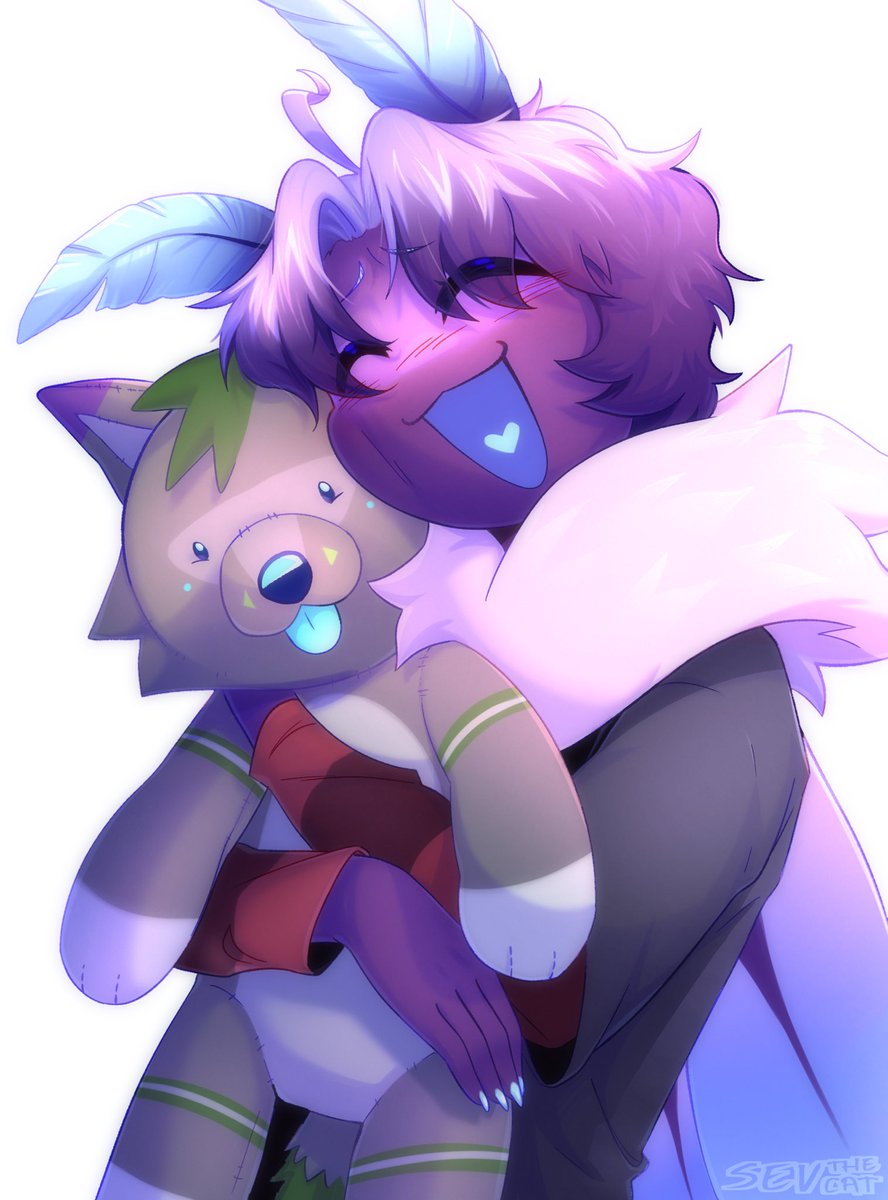 I forgot........to post this comm......#furryart