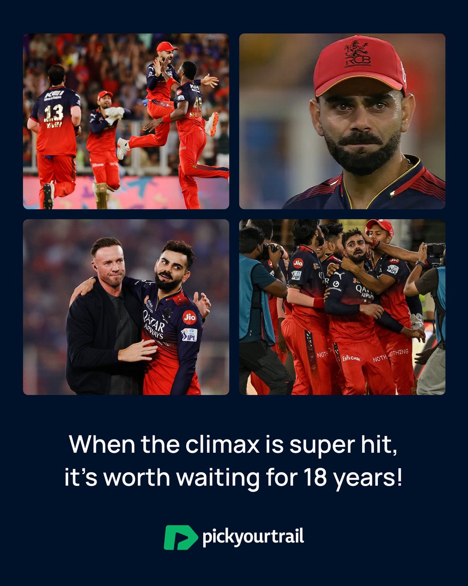 🏆❤️

#RCBvPBKS #IPLFinal #TATAIPL #TheLastMile