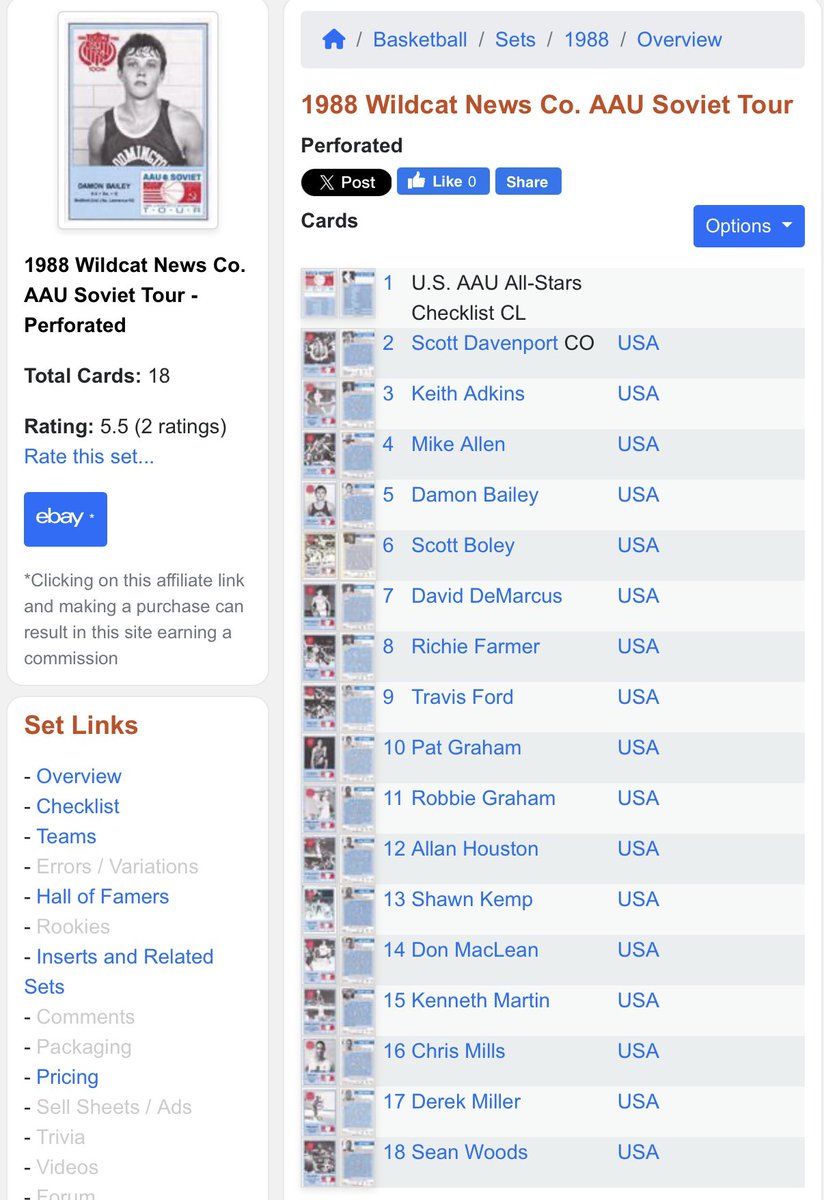 Oscar Combs (@wildcatnews) on Twitter photo Remembering late Eddie Ford today. He was a terrific innovator in basketball, well known throughout USA and more than just a father to <a href="/CoachTFord5/">Travis Ford</a> In 1988 he created a USA junior AAU team and played a Russian team with this roster. What a list of stars. How many do you remember? Remembering late Eddie Ford today. He was a terrific innovator in basketball, well known throughout USA and more than just a father to <a href="/CoachTFord5/">Travis Ford</a> In 1988 he created a USA junior AAU team and played a Russian team with this roster. What a list of stars. How many do you remember?