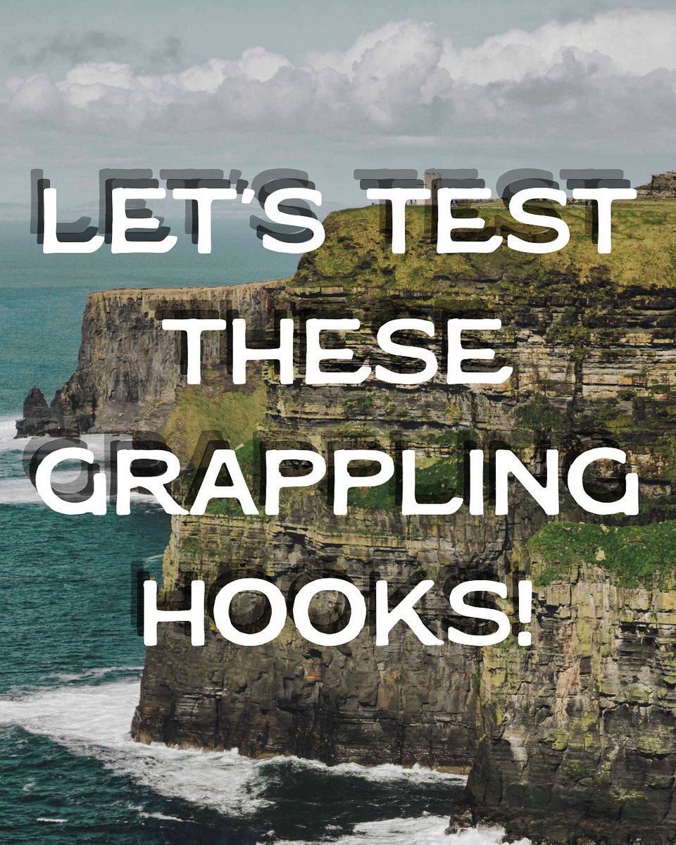🪝🪝🪝HAPPY NEW EPISODE🪝🪝🪝

Let’s test out the grappling hooks that we made in shop class. Under the careful and studious eyes of Mr. Box and Mr. Sizzle, everyone’s sure to express their academic prowess in a healthy and constructive way.