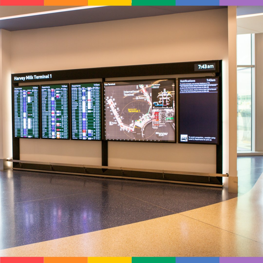 Cupertino Electric (@cupertinoelec) on Twitter photo 🌈 In celebration of #PrideMonth, #CEI is proud to recognize its work on a meaningful project: the Harvey Milk Terminal 1 Boarding Area B at <a href="/flySFO/">San Francisco International Airport (SFO) ✈️</a>. CEI’s public infrastructure, solar and low voltage teams contributed across all three phases of the 500,000-square-foot terminal. 🌈 In celebration of #PrideMonth, #CEI is proud to recognize its work on a meaningful project: the Harvey Milk Terminal 1 Boarding Area B at <a href="/flySFO/">San Francisco International Airport (SFO) ✈️</a>. CEI’s public infrastructure, solar and low voltage teams contributed across all three phases of the 500,000-square-foot terminal.