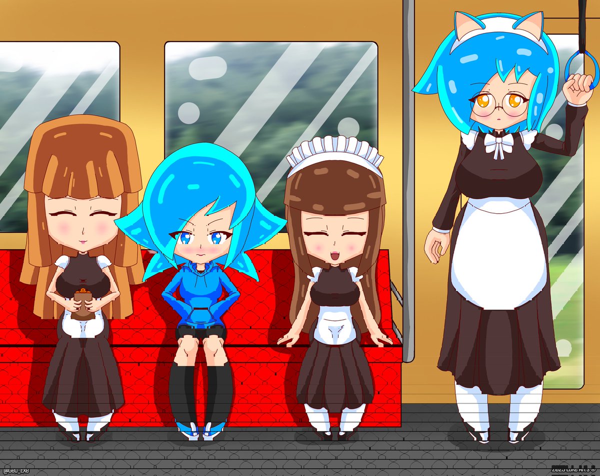 Luke_4_arts's tweet photo. 3 maids in one train, maybe Deva don't like see big bread🍞
Enjoy 🖌️✅
#gwainsaga #fanart #GwainSaga #lanney https://t.co/dtbsczX3g0