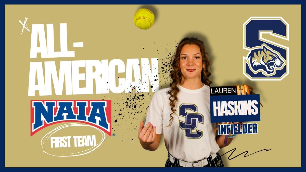 Stillman Tigers Athletics (@gostillman) on Twitter photo πππππ½πΌππ
<a href="/StillmanCollege/">Stillman College</a> Softball senior Lauren Haskins has been named an NAIA First Team All-American
Season Stats: .513 Avg, 81 Hits, 46 RBI, 64 Runs, 8 Triples, 8 Home Runs, 3 Doubles, 52 Stolen bases.
Read More: tinyurl.com/3ta9d9nn πππππ½πΌππ
<a href="/StillmanCollege/">Stillman College</a> Softball senior Lauren Haskins has been named an NAIA First Team All-American
Season Stats: .513 Avg, 81 Hits, 46 RBI, 64 Runs, 8 Triples, 8 Home Runs, 3 Doubles, 52 Stolen bases.
Read More: tinyurl.com/3ta9d9nn