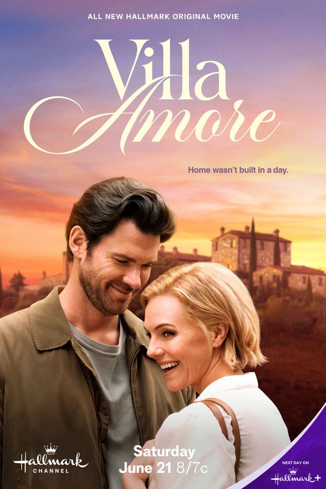 Save the date! June 21st at 8/7c on <a href="/hallmarkchannel/">Hallmark Channel</a>! <a href="/kevin_mcGarry/">Kevin Mcgarry</a> <a href="/eloise_mumford/">Eloise Mumford</a> #VillaAmore #Hearties #PassportToLove
