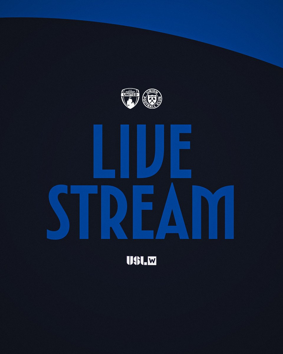 Midwest United FC USL (@mufcusl) on Twitter photo Watch tonight's <a href="/USLWLeague/">USL W League</a> match against <a href="/UnionFCMacomb/">Union FC Macomb</a> live on SportsEngine Play with coverage provided by <a href="/natsoccertv/">National Soccer Network</a>!
📺 sportsengineplay.com/USL/Midwest-Un… Watch tonight's <a href="/USLWLeague/">USL W League</a> match against <a href="/UnionFCMacomb/">Union FC Macomb</a> live on SportsEngine Play with coverage provided by <a href="/natsoccertv/">National Soccer Network</a>!
📺 sportsengineplay.com/USL/Midwest-Un…