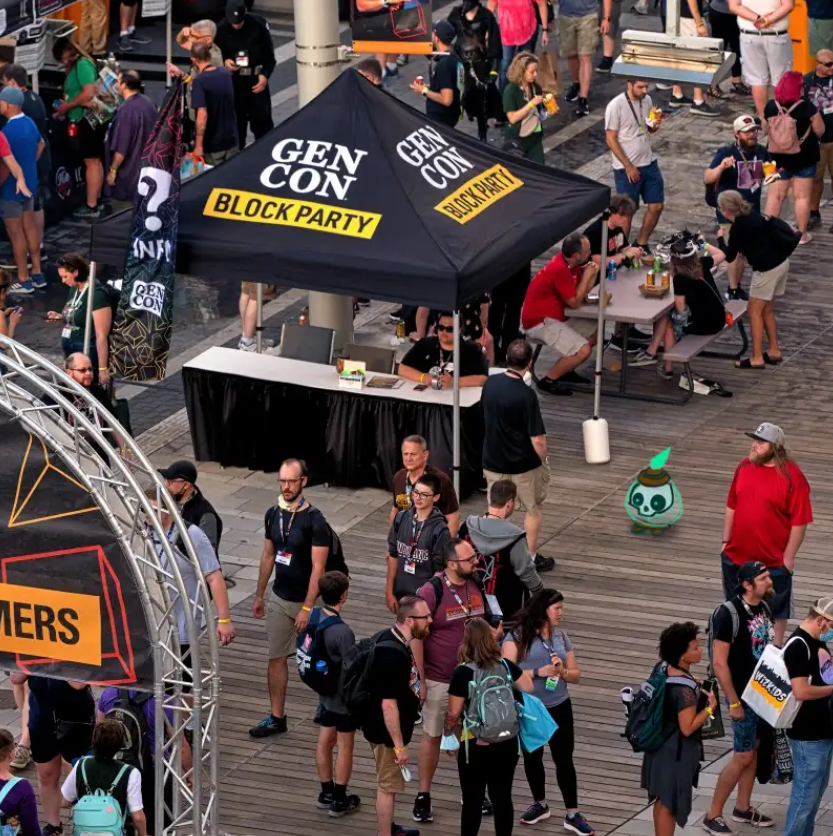 I'm gonna be at #gencon ! Can't wait to check out all the cool stuff.