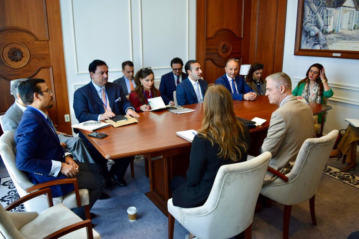 In meeting with France’s Permanent Representative to the UN., Amb. Jérôme Bonnafor, Pakistan’s high-level delegation raised concern over India’s illegal abeyance of the Indus Waters Treaty, warning against weaponisation of water amid climate stress. We reaffirmed Pakistan’s