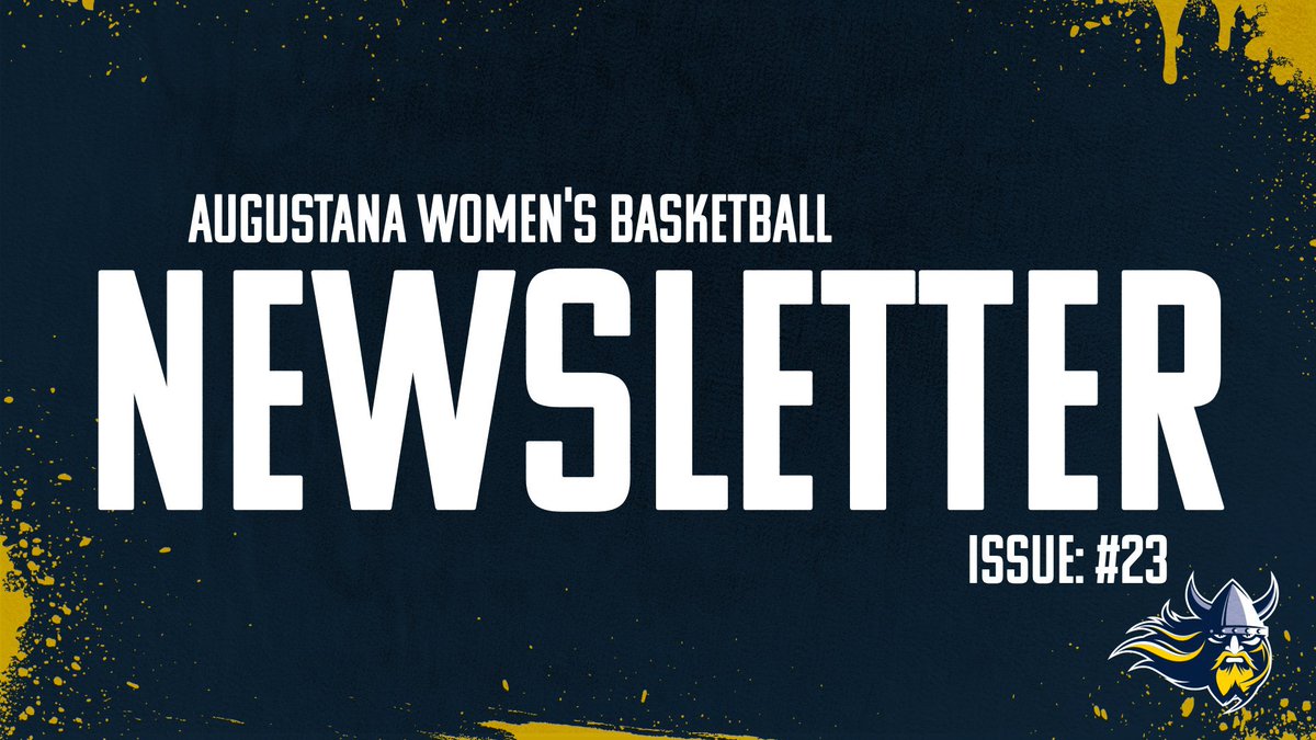 Newsletter #23

Check out Augustana Women’s Basketball Newsletter and see what’s going on with Augie WBB🏀

Link: bit.ly/4jz7eaa

#BuildingChampions