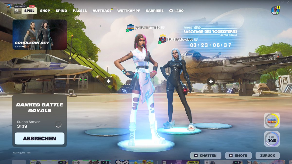 w game (will doch nur ranked spielen)