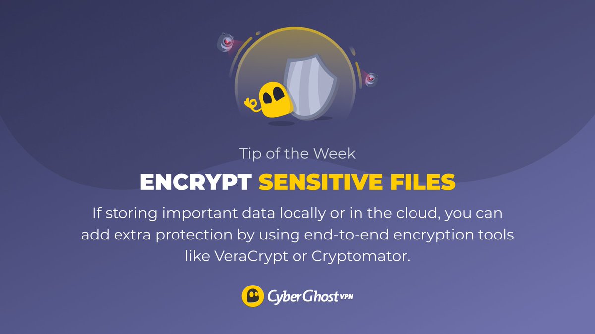 🗂️ Got sensitive files? Don’t just store them — shield them.

Whether on your device or in the cloud, end-to-end encryption tools add an extra layer of defense that hackers hate.