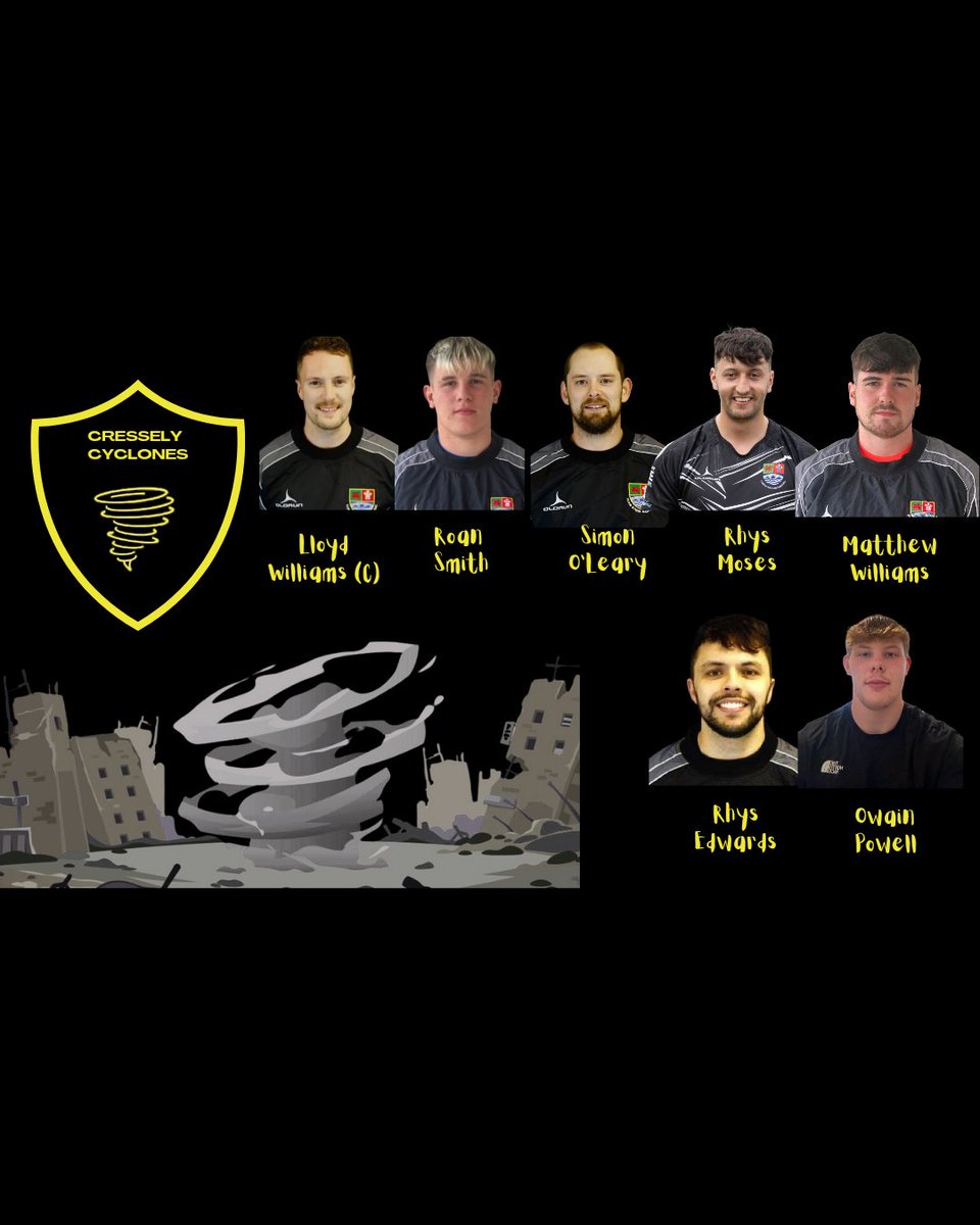 🌪 Meet the Teams: Cresselly Cyclones 🌪

They’re fast, they’re fearless, and they’re ready to make a storm! ⚡️🌪️

With just 1 week until our Touch Rugby Tournament kicks off, the Cresselly Cyclones are locked in and looking to blow the competition away! 🌪️