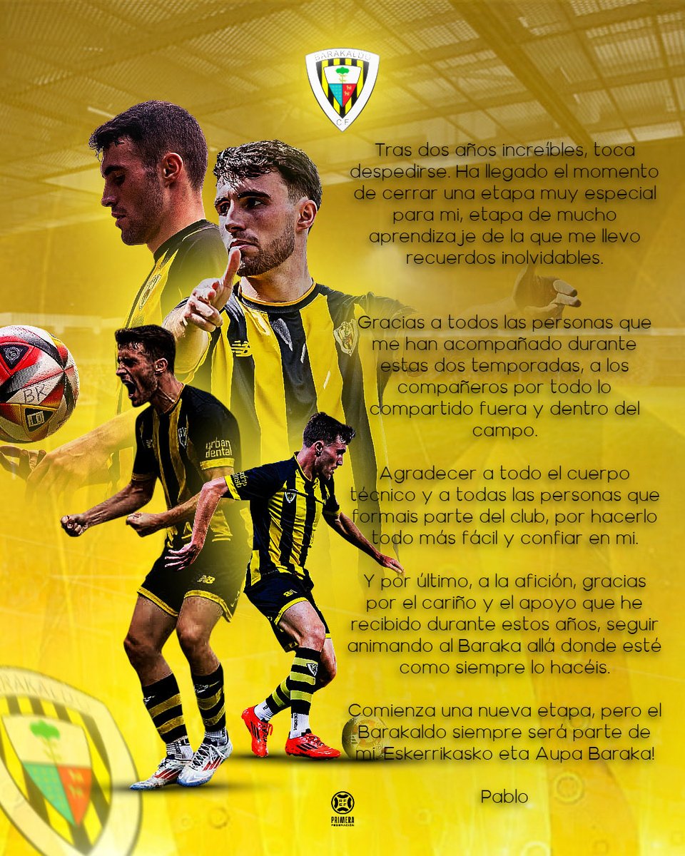 Se despide un gualdinegro más, Eskerrik Asko💛🖤