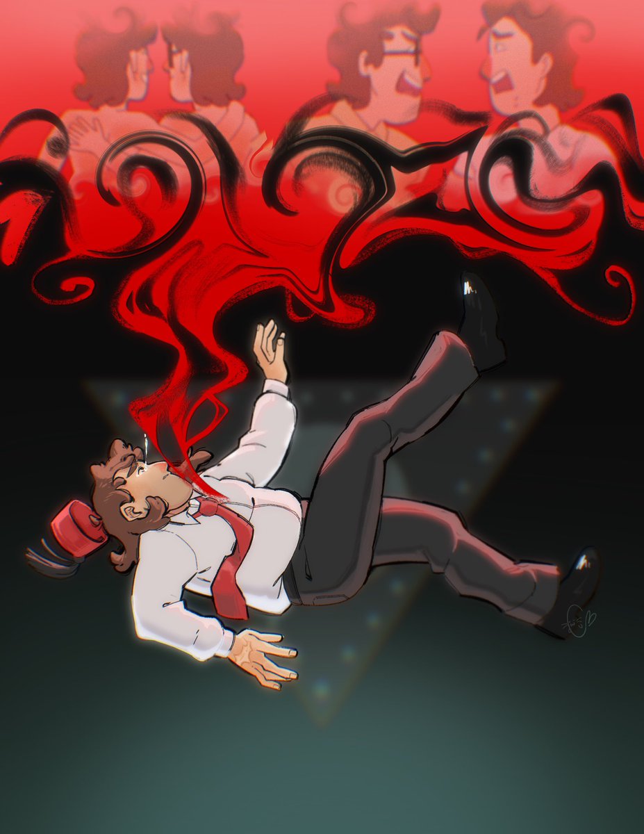 Im sorry I got a little carried away, but when I saw this I just HAD to participate. Stan’s poor bleeding heart 😢 
Congrats <a href="/brittlepeggy/">◦•◎✩ 𝑝𝑒𝑔𝑔𝑦 𝑚𝑐𝑔𝑢𝑐𝑘𝑒𝑡-𝑝𝑖𝑛𝑒𝑠 ✩◎•◦</a> !!!! Your art is so vibrant! 
#peggy300dtiys #GravityFalls #stanpines