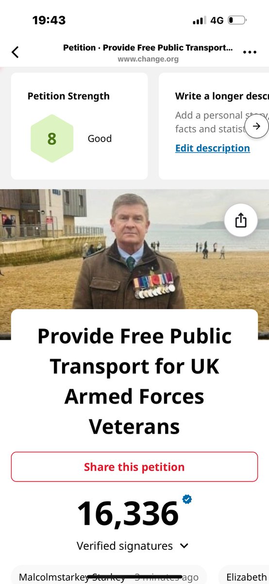 Miles7Marie's tweet image. Veterans have the support of the nation. Thanks everyone who signed and shared #ReformUK #leeanderson #supportveterans #veterans #nomangetsleftbehind #veteranwife