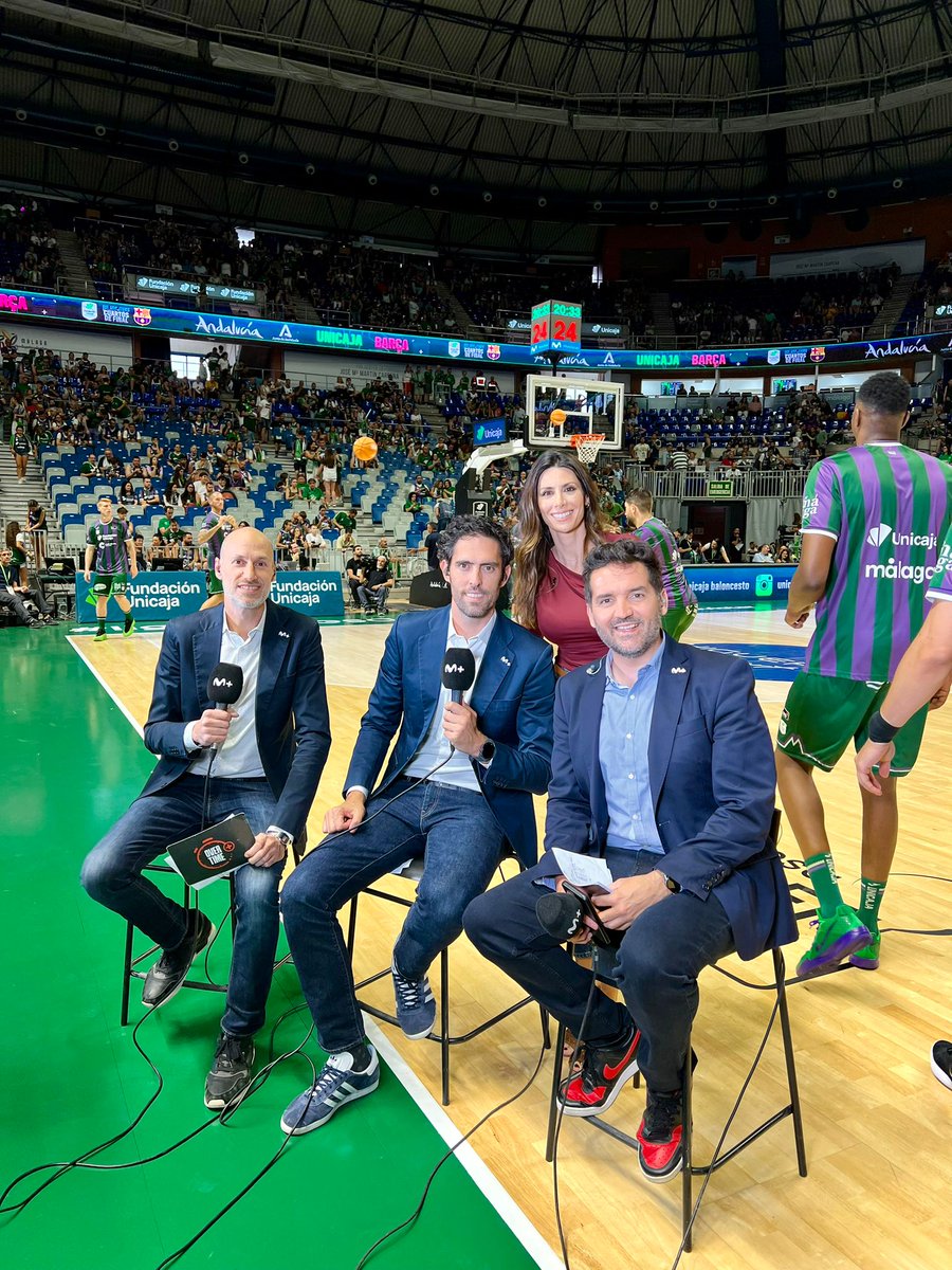 Fran Fermoso (@franfermoso) on Twitter photo ¡Arranca la serie entre <a href="/unicajaCB/">UnicajaCB</a> y <a href="/FCBbasket/">Barça Basket</a> en el Carpena! Ya mismo en <a href="/vamos/">Vamos por Movistar Plus+</a> con <a href="/lucio_angulo/">Lucio A.E.</a> <a href="/jbeiran33/">Javier Beirán</a> y <a href="/MilenaMartinn/">Milena Martín</a>! ¡Os leemos! ¡Arranca la serie entre <a href="/unicajaCB/">UnicajaCB</a> y <a href="/FCBbasket/">Barça Basket</a> en el Carpena! Ya mismo en <a href="/vamos/">Vamos por Movistar Plus+</a> con <a href="/lucio_angulo/">Lucio A.E.</a> <a href="/jbeiran33/">Javier Beirán</a> y <a href="/MilenaMartinn/">Milena Martín</a>! ¡Os leemos!
