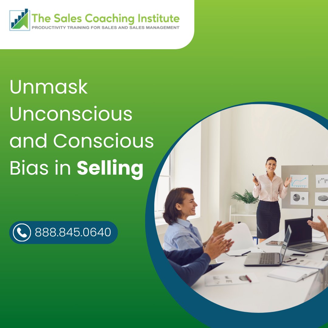 SALESCOACH1064's tweet image. Have you ever considered how unconscious bias impacts your sales process? It could be the difference between closing a deal or losing a prospect! Our latest white paper dives deep into identifying and overcoming bias in selling.

salescoach.us/beyond-the-sal… 
#SalesSuccess