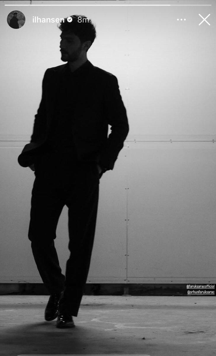 ——— Pure Charisma &amp; Elegance 
🖤🤍
#ilhanşen