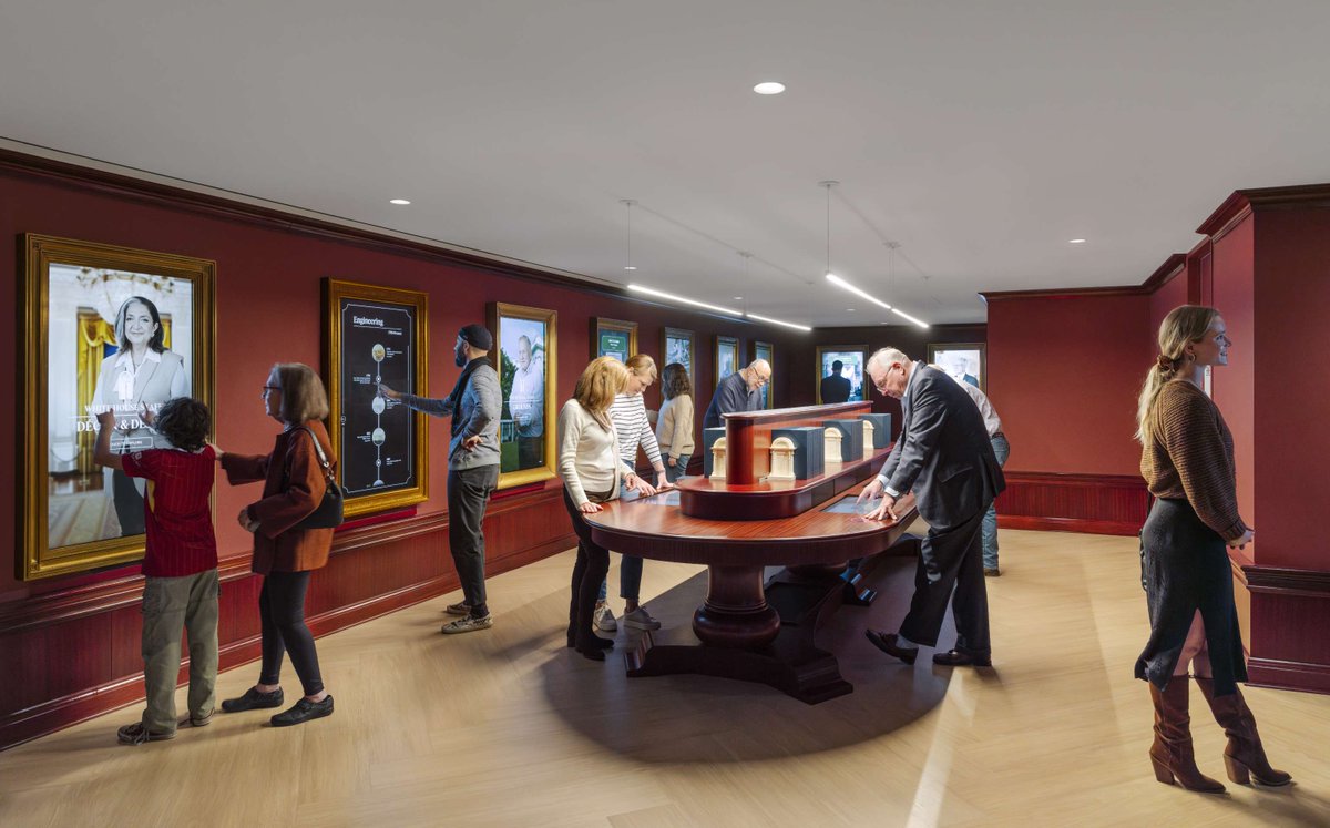 Looking to escape the summer heat? Visit us at The People’s House: A White House Experience to discover a slice of White House history. Free timed entry passes are now available through July. Reserve your passes today thepeopleshouse.org/passes

Image: Sahar Coston-Hardy / Esto.