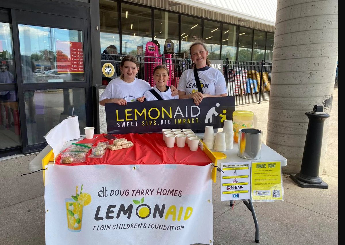 DougTarryHomes's tweet photo. Doug Tarry Homes is proud to be the Title Sponsor of LemonAid Day, returning June 7 to St. Thomas & Elgin County! ๐
Host a stand, show your community spirit, and help support local youth.
Register today: https://t.co/bOr021J87N
#LemonAidDay #DougTarryHomes https://t.co/s2W2HIOwK6