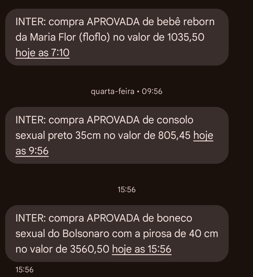 bolodemurango__'s tweet photo. minha namorada descobriu como manda mensagem por sms e agr eu convivo com essas coisas https://t.co/q7gFhpO4i6