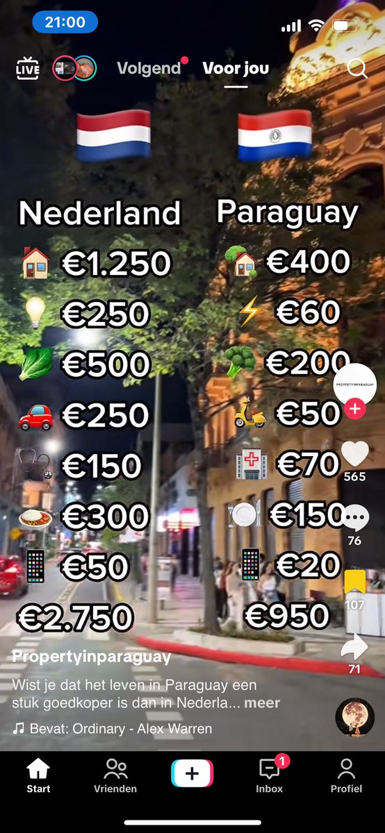 Ok doei ik ga naar Paraguay 🥳 #weguitnederland