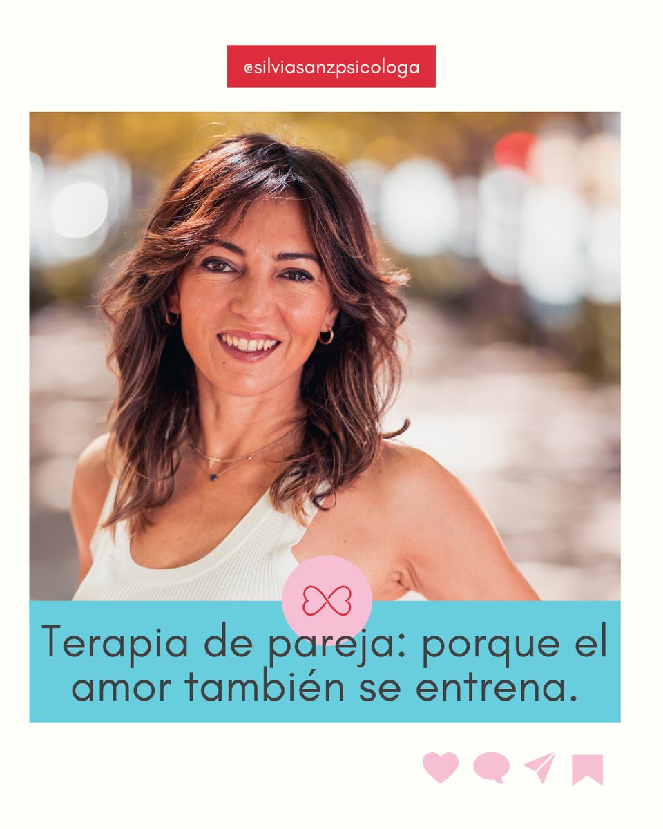 Te puedo ayudar en tu terapia de pareja: porque el amor también se entrena.

silviasanzpsicologa.com