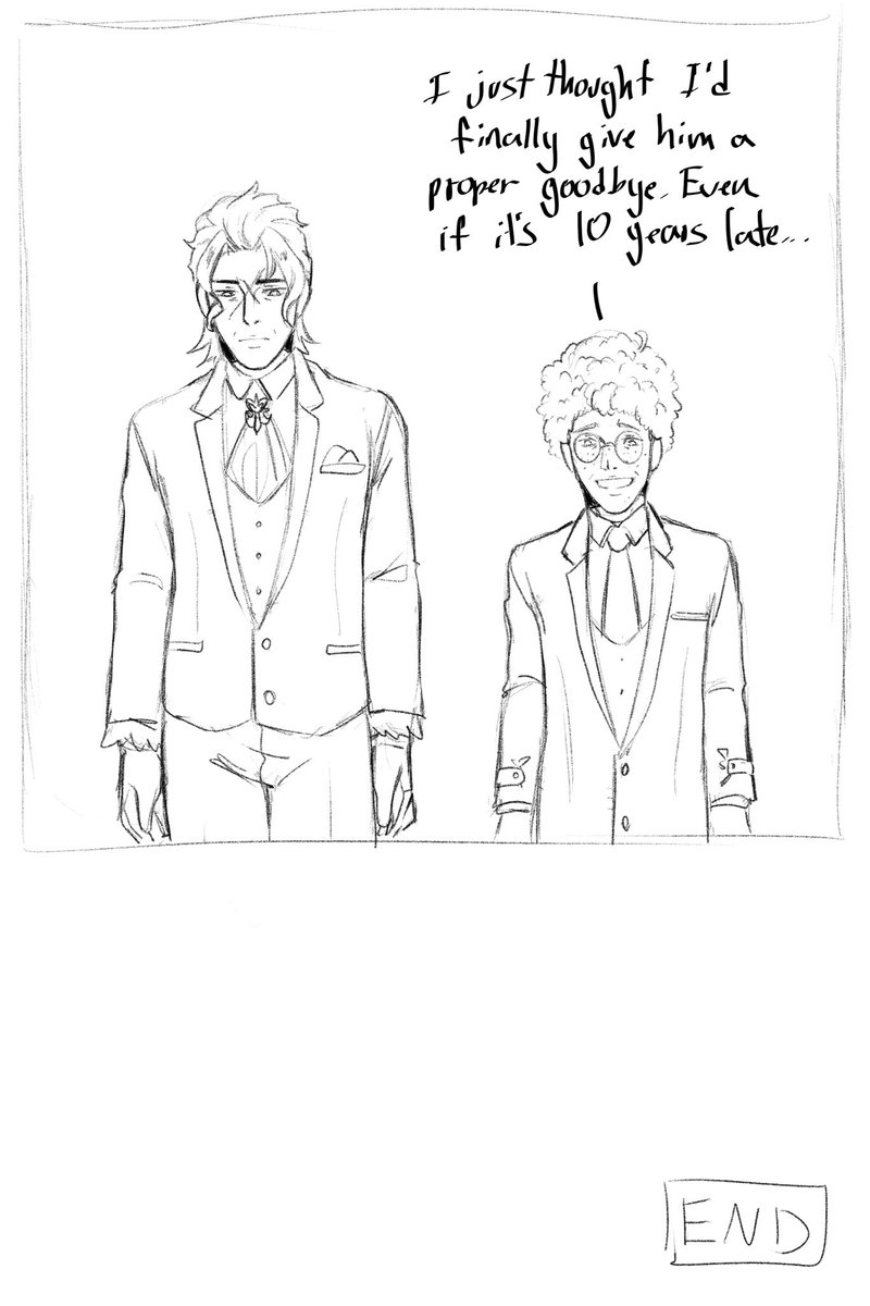 It kills me that Albert didn’t know Klint was dead for those 10 years :((
I like to think they knew each other 
#AceAttorney #tgaa #dgs